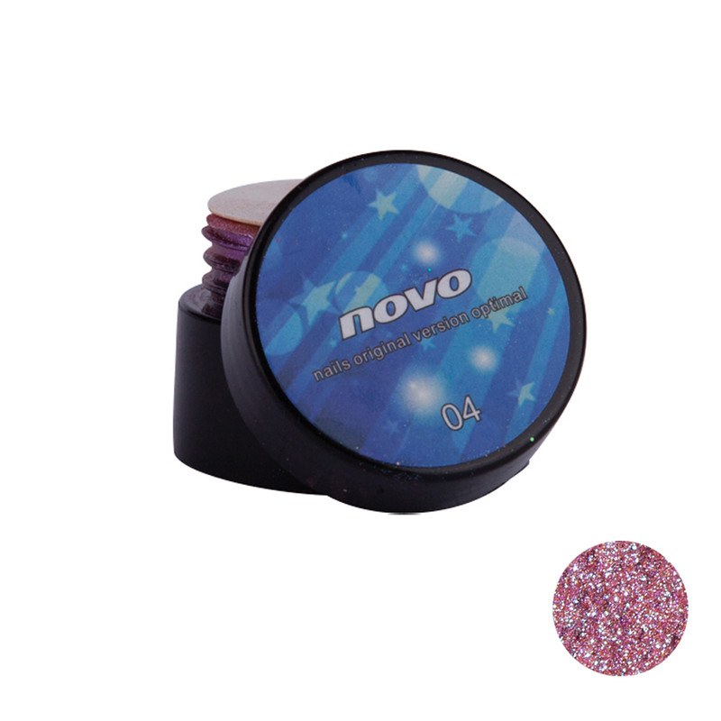 پودر کروم ناخن نوو مدل 04