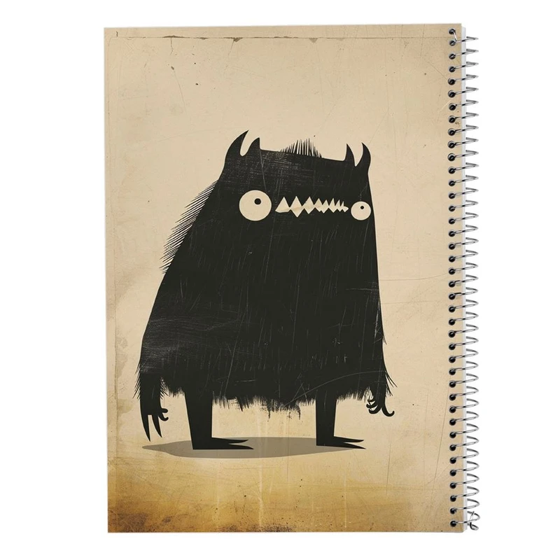 دفتر لیست خرید 50 برگ مدوپد مدل موجودات فانتزی کد DF16887