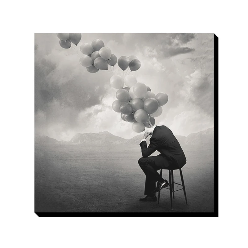 تابلو شاسی ترمه طراحان ایده مدل مرد بادکنکی کد cfp1093