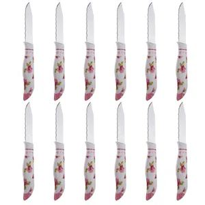 کارد میوه خوری رومانتیک هوم مدل Z49 مجموعه 12 عددی