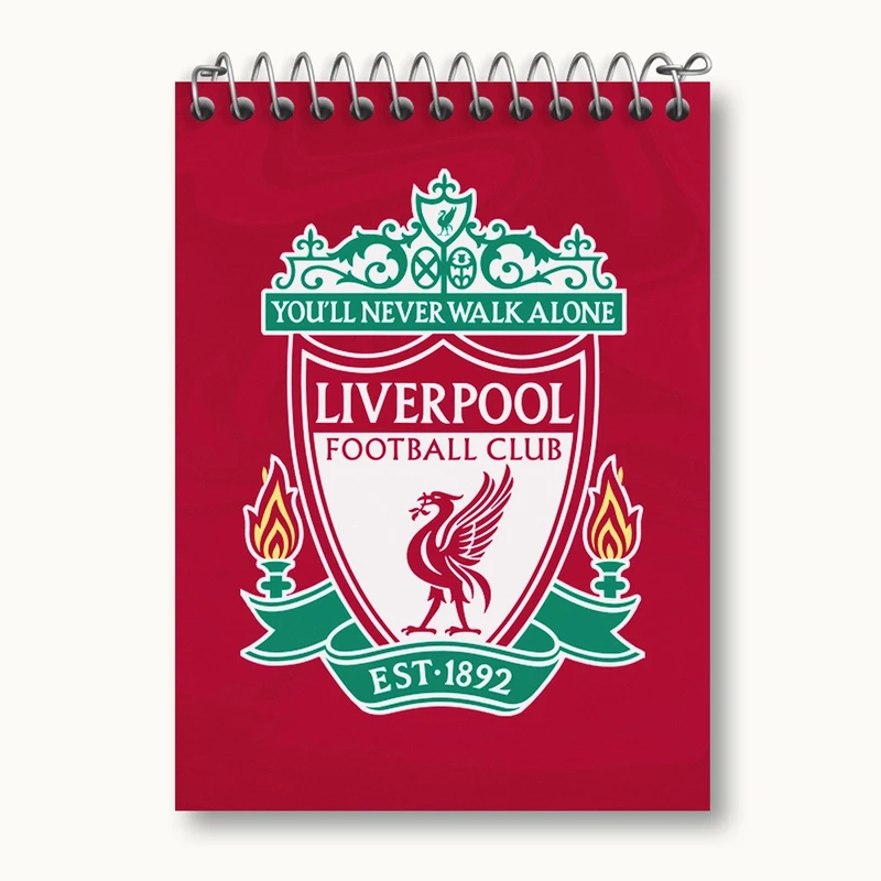 دفتر یادداشت 50 برگ خندالو مدل باشگاه لیورپول کد 26999