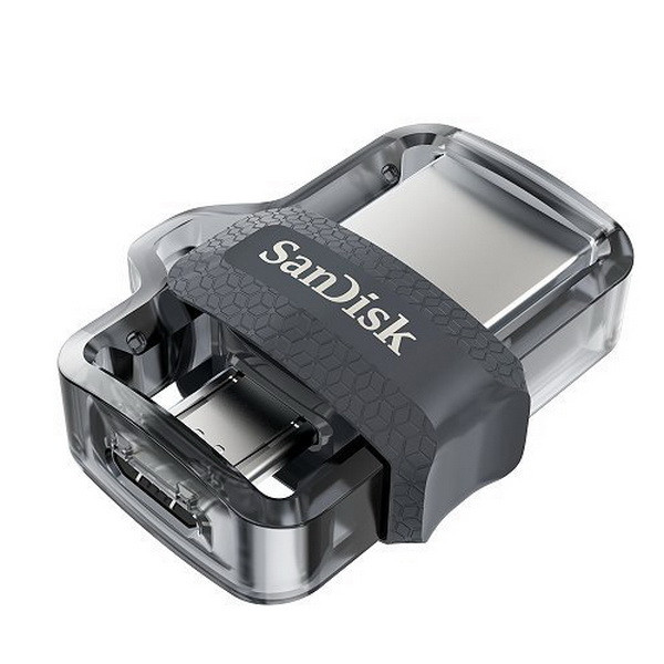 فلش مموری سن دیسک مدل Ultra Dual Drive M3.0 ظرفیت 16 گیگابایت