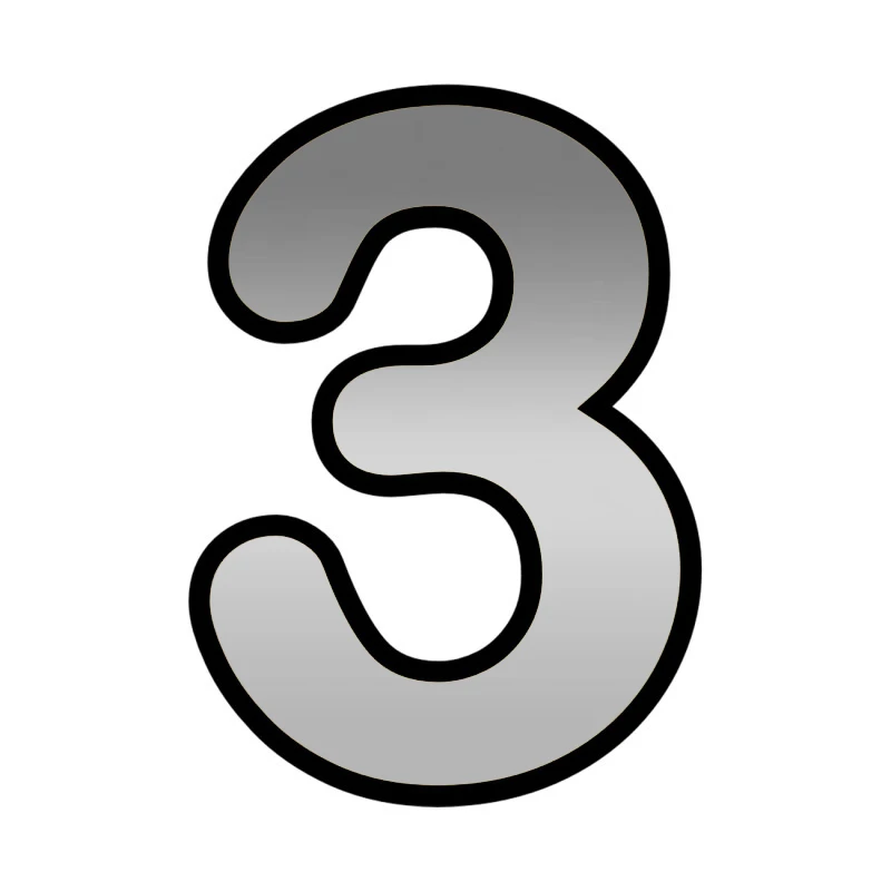 تابلو نشانگر مستر راد طرح پلاک واحد شماره 3 کد B-S 03