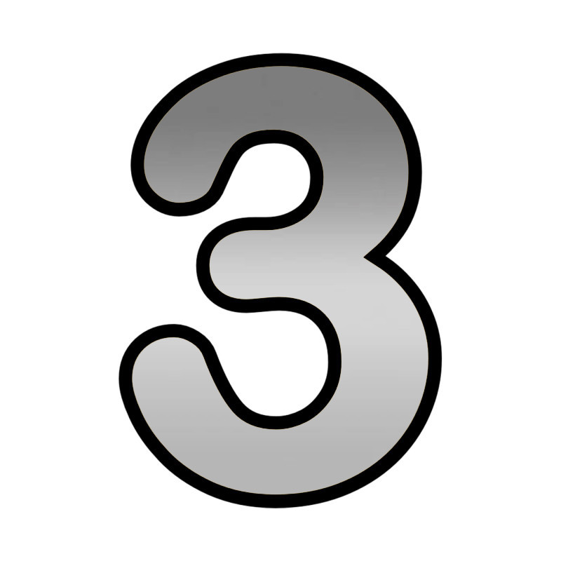 تابلو نشانگر مستر راد طرح پلاک واحد شماره 3 کد B-S 03