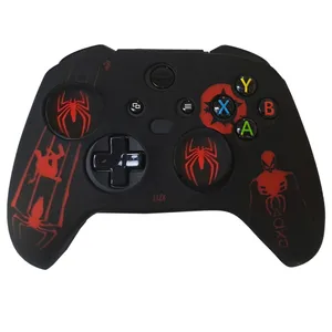 محافظ دسته ایکس باکس Series S مدل Spider man XS174 به همراه روکش آنالوگ
