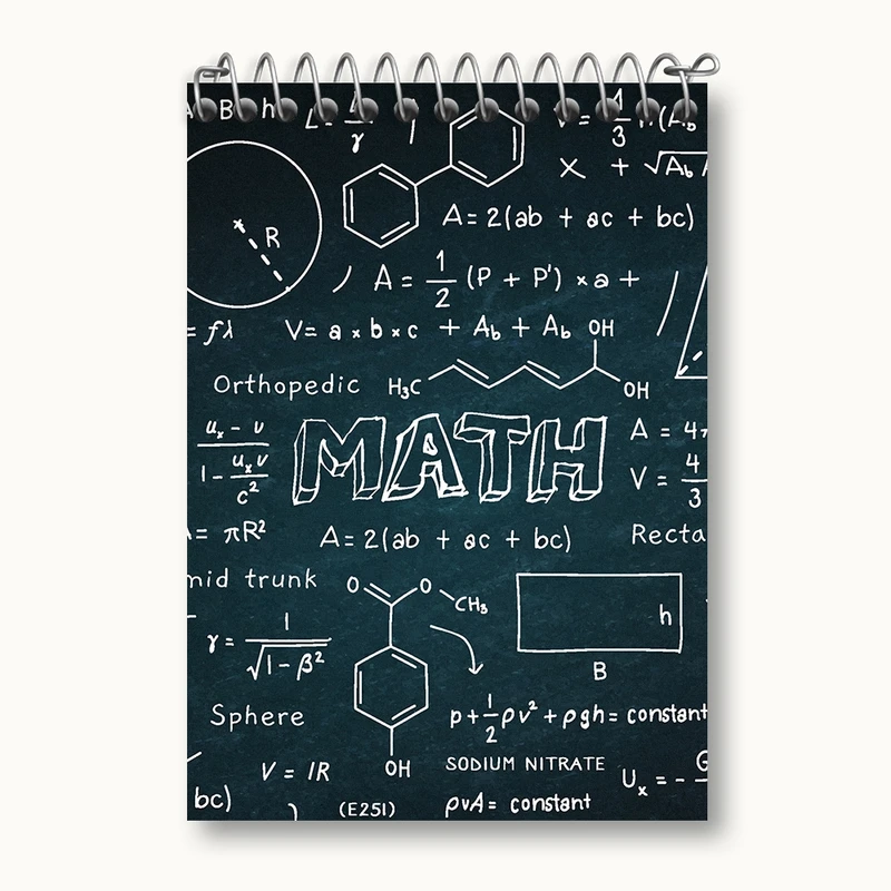 دفتر یادداشت 50 برگ خندالو مدل ریاضی کد N492