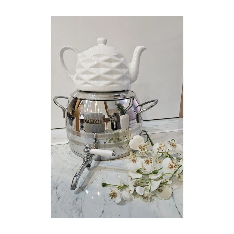 عکس شماره 8 : ست کتری و قوری دکاموند مدل e6042 گنجایش کتری 5 لیتر گنجایش قوری 1 لیتر