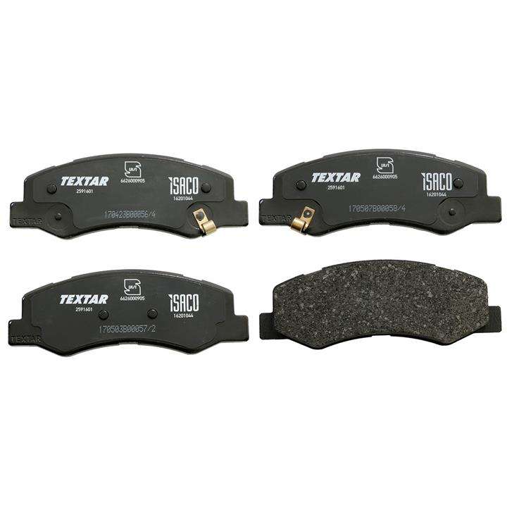 لنت ترمز جلو تکستار مدل 16985 مناسب برای رانا