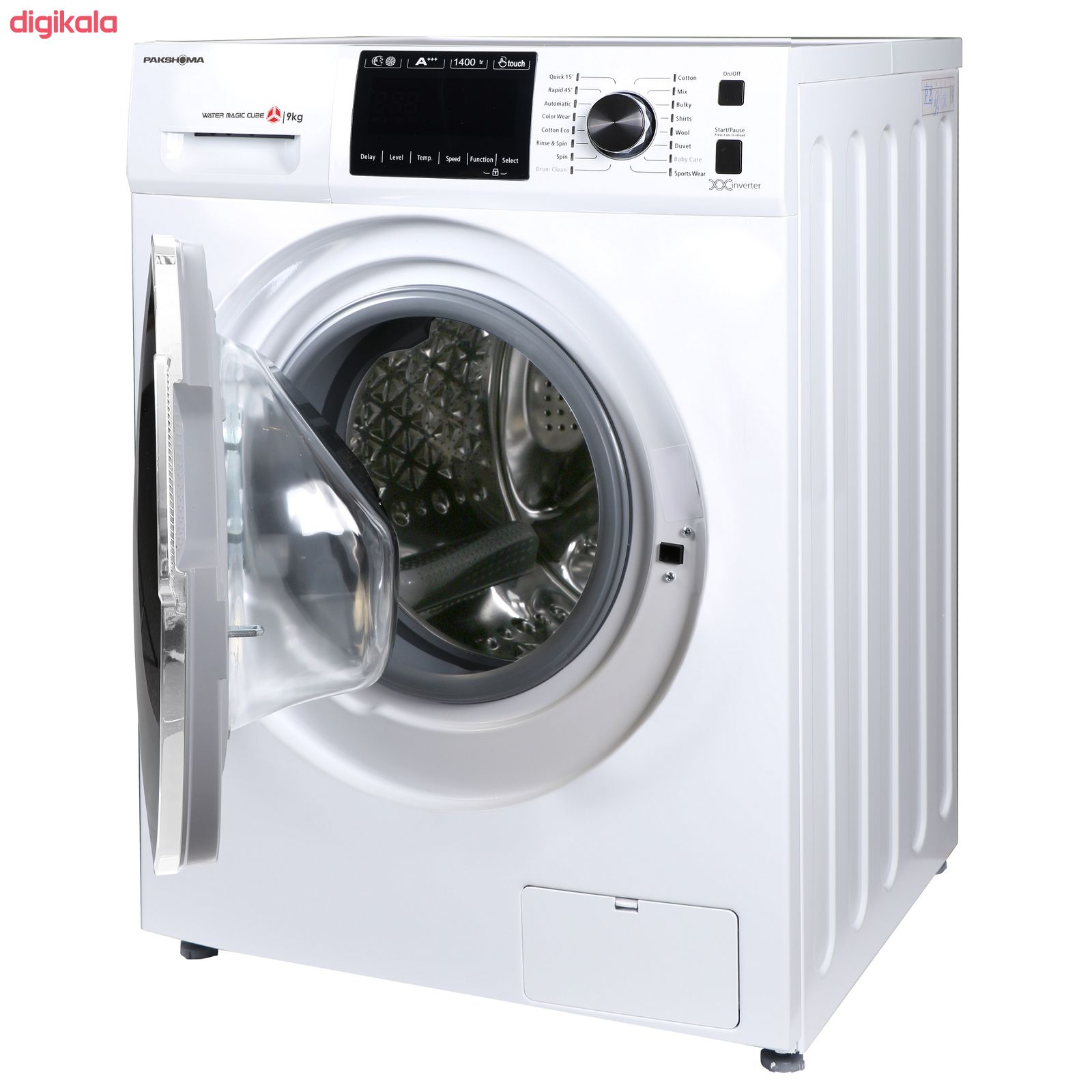 ماشین لباسشویی پاکشوما مدل TFI-93406 ظرفیت 9 کیلوگرم main 1 8