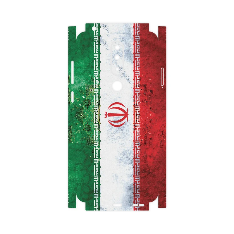 برچسب پوششی ماهوت مدل IRAN-Flag-FullSkin مناسب برای گوشی موبایل نوکیا 5.1 Plus