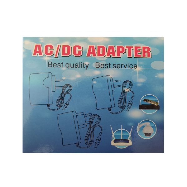 آداپتور برق 9 ولت 1 آمپر مدل EU083S آداپتور برق 9 ولت 1 آمپر مدل EU083S