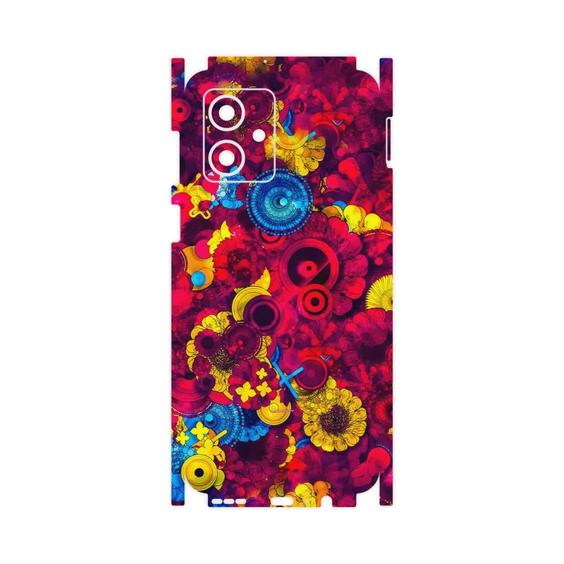 برچسب پوششی ماهوت مدل Vector Flower Garden Digital Art-FullSkin مناسب برای گوشی موبایل موتورولا Moto G54