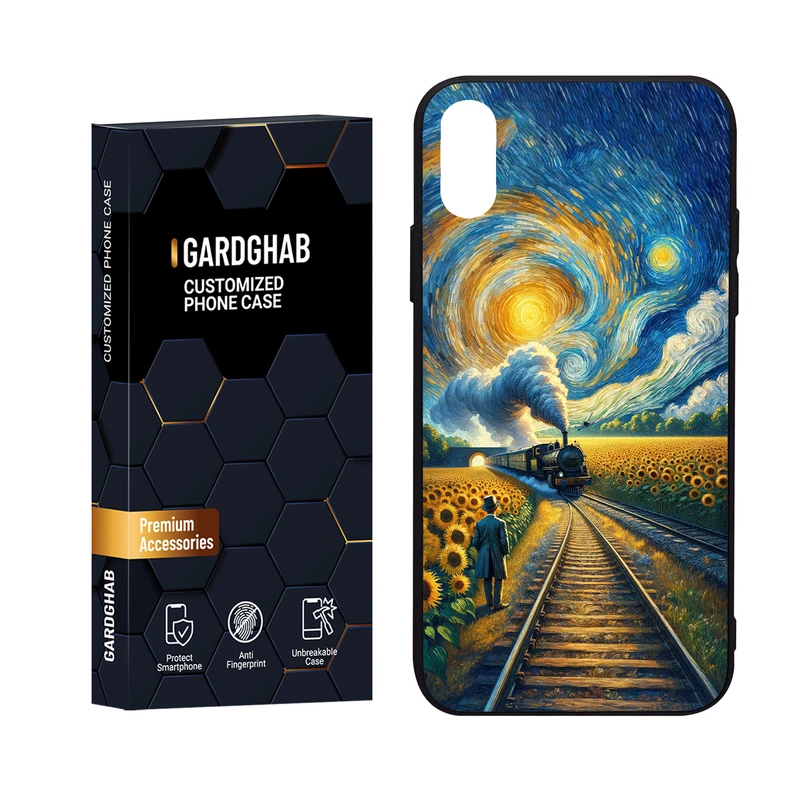 کاور گارد قاب مدل هنری مناسب برای گوشی موبایل اپل iPhone X/Xs