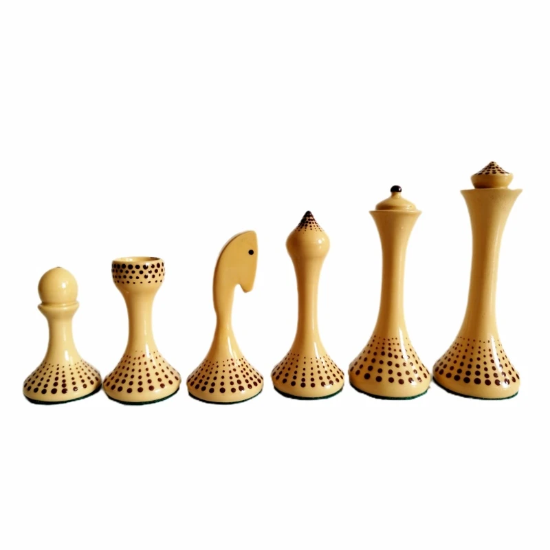 عکس شماره 2 : مهره شطرنج صنایع چوب ئاسک مدل نقطه کوبی