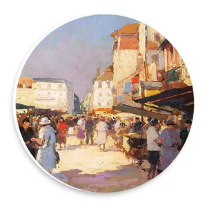  دیوارکوب طرح نقاشی بازار مدل wtb1076