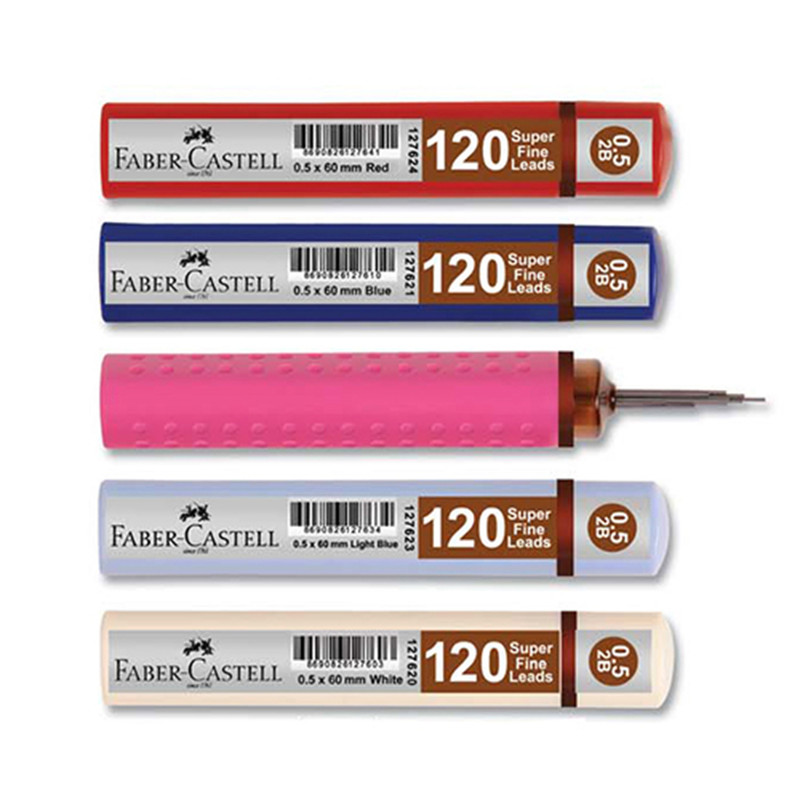 نوک مداد نوکی 0.5 میلی متری فابر کاستل مدل DB - superfine-120lead نوک مداد نوکی 0.5 میلی متری فابر کاستل مدل DB - superfine-120lead