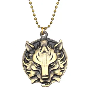 گردنبند مدل ویچر کد wolf