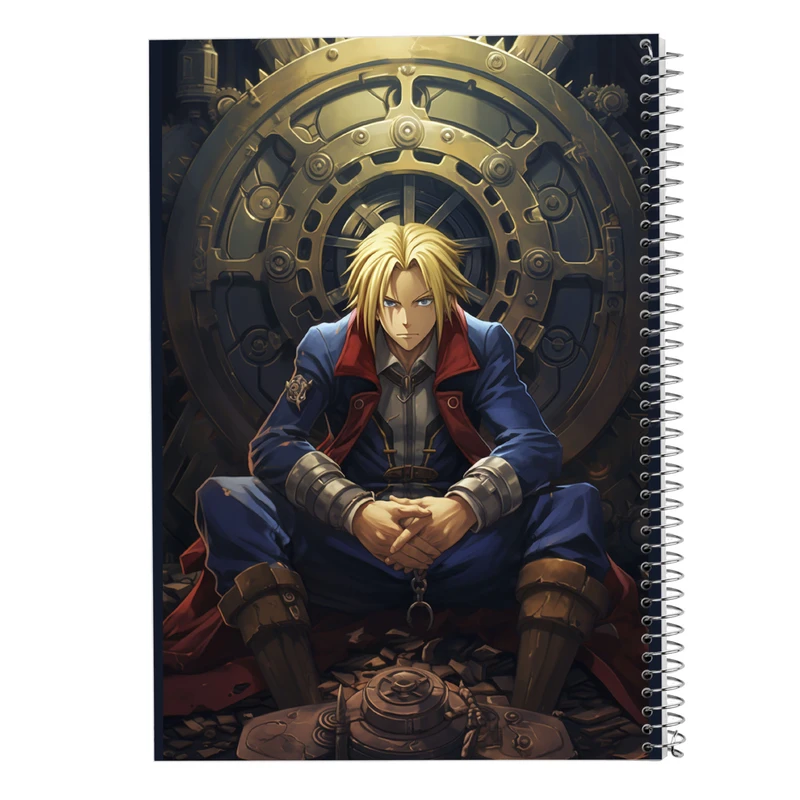 دفتر مشق 50 برگ مدوپد مدل Fullmetal Alchemist کد DF2236
