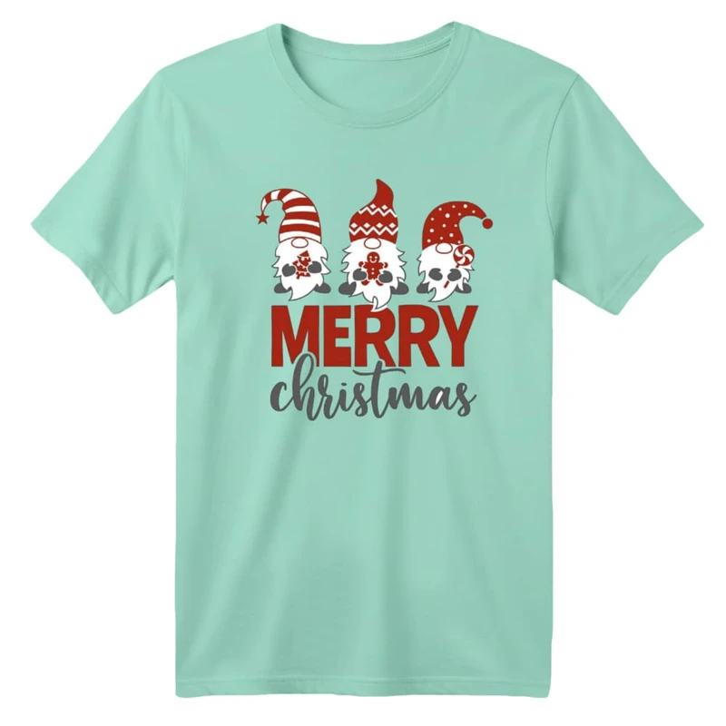 تی شرت آستین کوتاه بچگانه مدل بابانوئل کریسمس کد 38