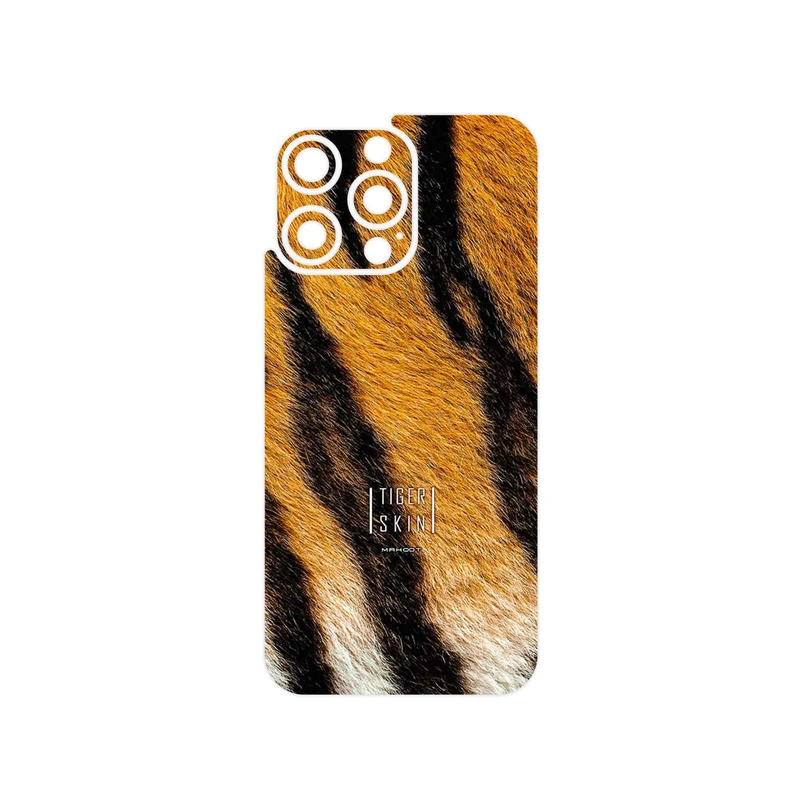 برچسب پوششی ماهوت مدل Tiger Skin مناسب برای گوشی موبایل اپل iPhone 15 Pro Max