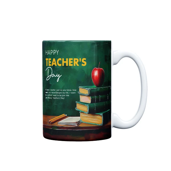 ماگ مدل مناسبتی طرح روز معلم کد 616