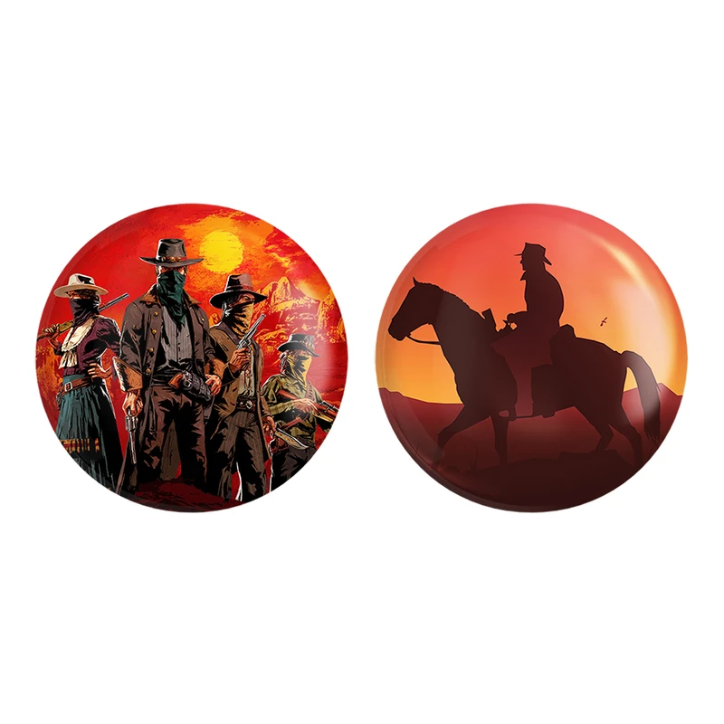 مگنت خندالو طرح رد دد Red Dead کد 1029210299مجموعه 2 عددی