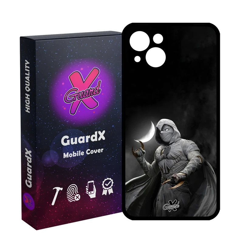 کاور گارد ایکس طرح Moon Knight مدل Glass10482 مناسب برای گوشی موبایل اپل iPhone 13