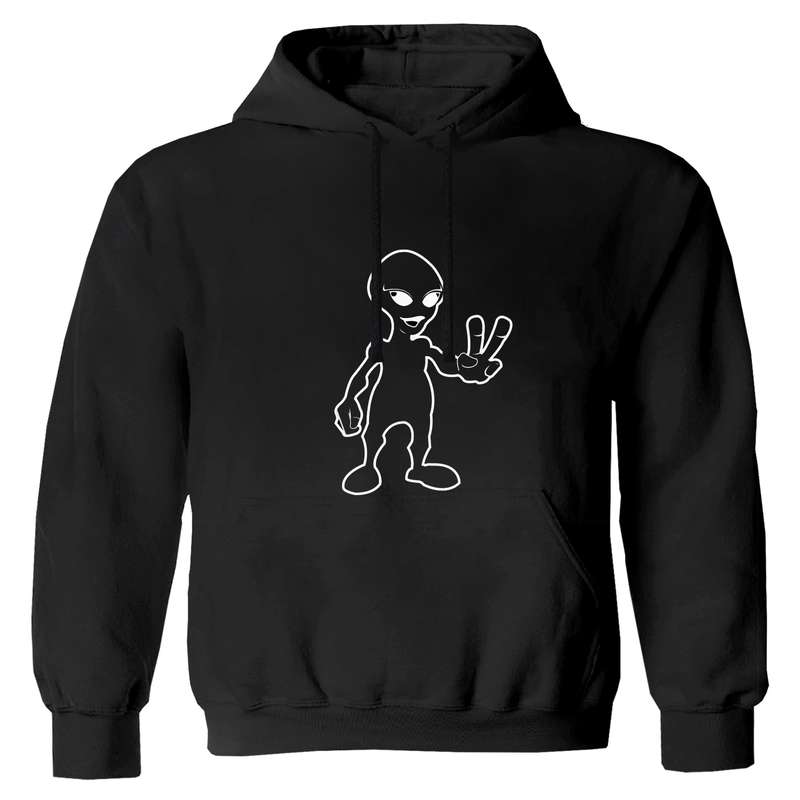 هودی پسرانه مدل آدم فضایی F9 رنگ مشکی