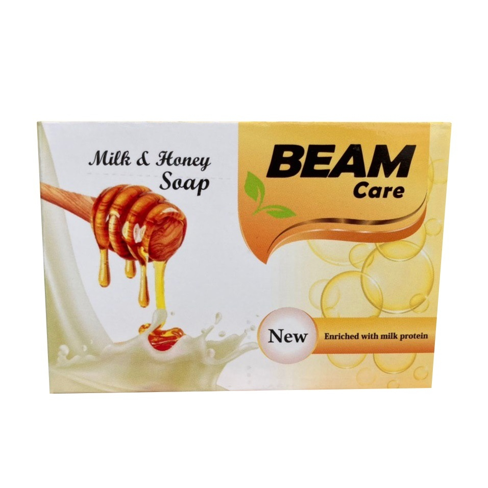 صابون شستشو بیم کر مدل شیر و عسل وزن 100 گرم