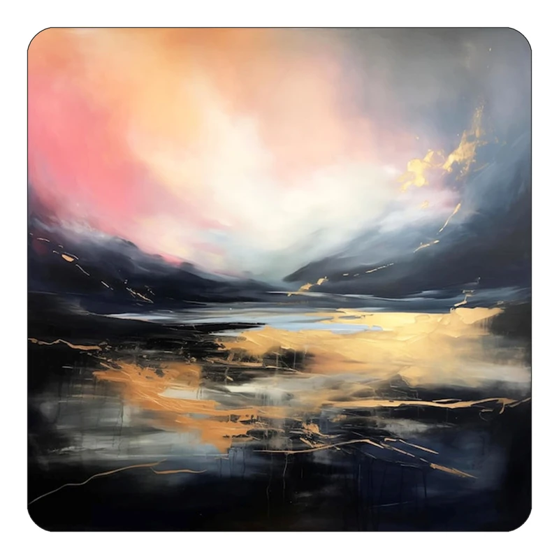 مگنت کاکتی طرح نقاشی رنگ روغن مدل mp72446