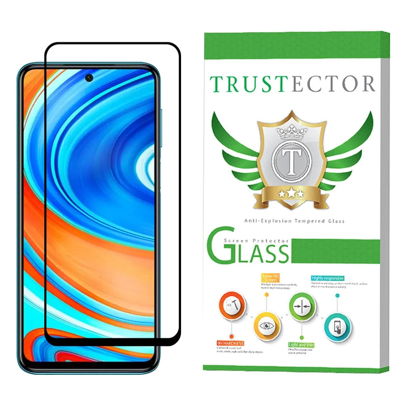  محافظ صفحه نمایش سرامیکی تراستکتور مدل CRM مناسب برای گوشی موبایل شیائومی Redmi Note 9 Pro Max 