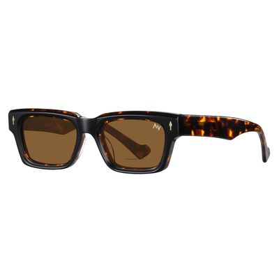عینک آفتابی مستطیلی آلبرت وگ مدل S3210۸C2 Acetate Avantgarde Visionary