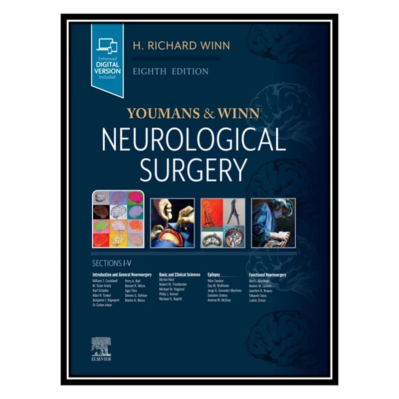 کتاب Youmans and Winn Neurological Surgery: 4-Volume Set اثر H. Richard Winn MD انتشارات مؤلفین طلایی کتاب Youmans and Winn Neurological Surgery: 4-Volume Set اثر H. Richard Winn MD انتشارات مؤلفین طلایی