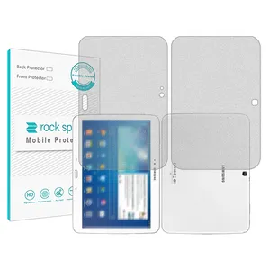 Rockspace model HyMTT screen protector suitable for Samsung Galaxy Tab 3 10.1 P5210 tablet along with tablet back protector