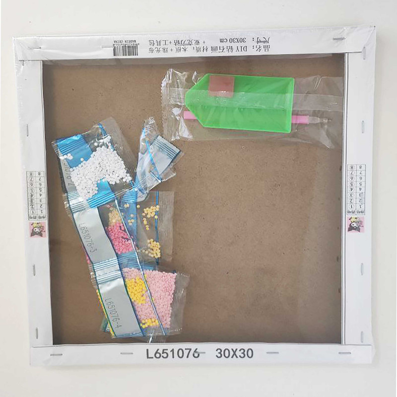 بازی آموزشی مدل ساخت تابلو نقاشی الماسی طرح لوتسو کد 02