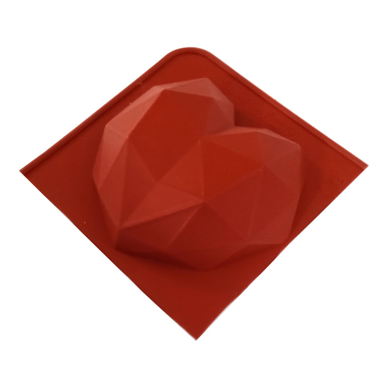 قالب ژله مدل قلب اوريگامي 