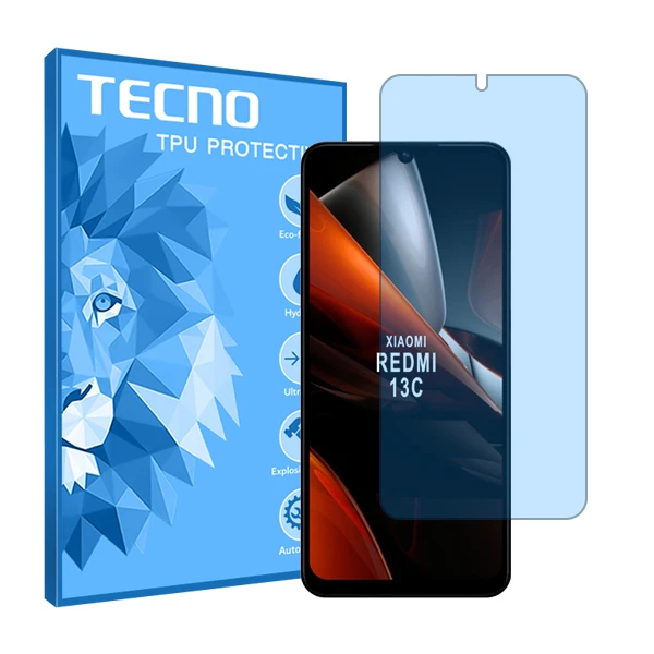 محافظ صفحه نمایش ضد اشعه آبی تکنو مدل Resistant مناسب برای گوشی موبایل شیائومی Redmi 13C 5G