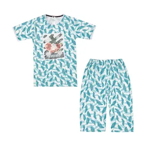 ست تی شرت آستین کوتاه و شلوارک دخترانه کیکی رایکی مدل KBB06346-008