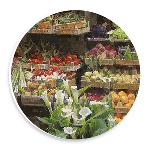  دیوارکوب طرح نقاشی میوه ها مدل wtb1044