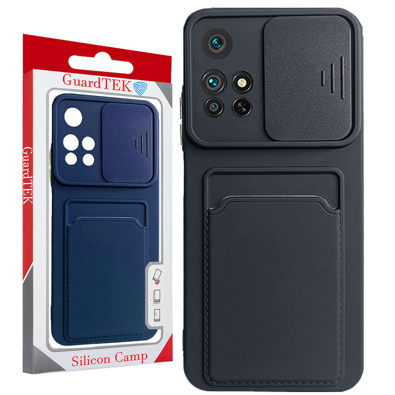 کاور گاردتک مدل silicon-card مناسب برای گوشی موبایل شیائومی  Note 11 5G china / Poco M4 Pro 5G china