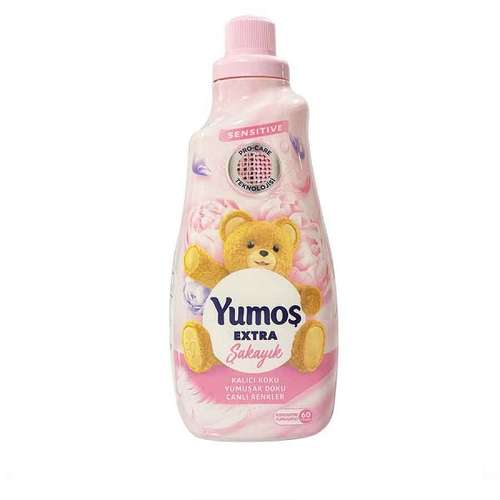 نرم کننده لباس یوموش مدل گل شقایق حجم 1440 میلی لیتر