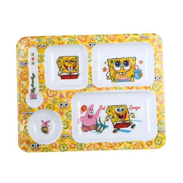ظرف غذا کودک طرح باب اسفنجی کد 1063