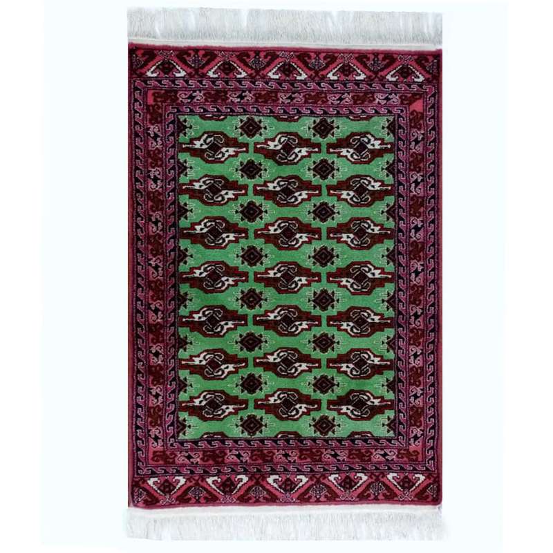 فرش دستبافت زرع  ونیم طرح ترکمن کد 10155