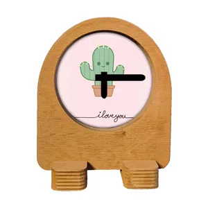 ساعت رومیزی طرح کاکتوس کد 280