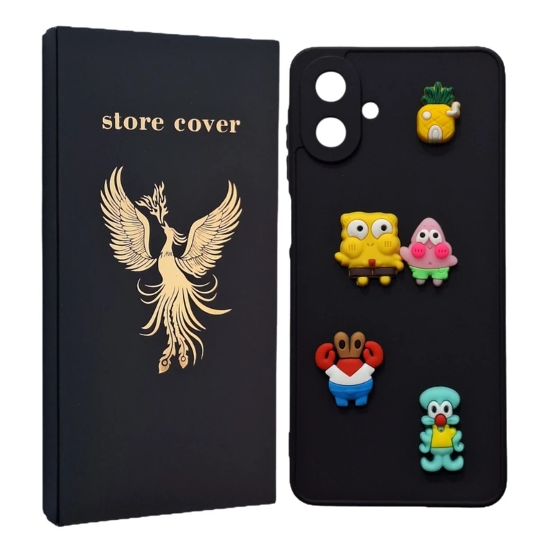 کاور استور کاور طرح باب اسفنجی مدل a07 مناسب برای گوشی موبایل سامسونگ Galaxy A07