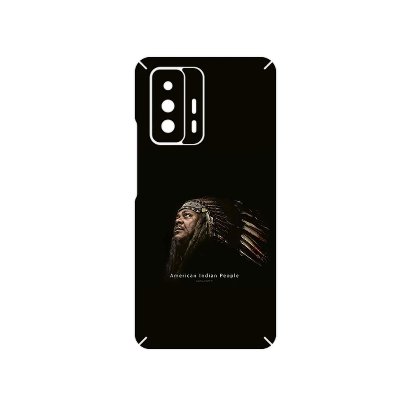 برچسب پوششی ماهوت مدل Portrait of an Indian Man مناسب برای گوشی موبایل شیائومی 11T 5G
