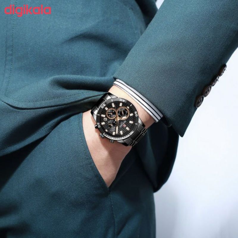 ساعت مچی عقربه ای ریوارد مدل RD-81009-bl - - 5