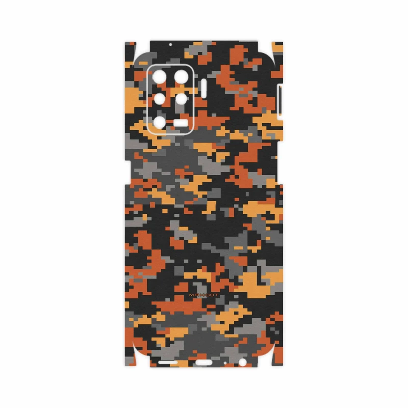برچسب پوششی ماهوت مدل Army-Autumn-pixel-FullSkin مناسب برای گوشی موبایل اپو A94 4G