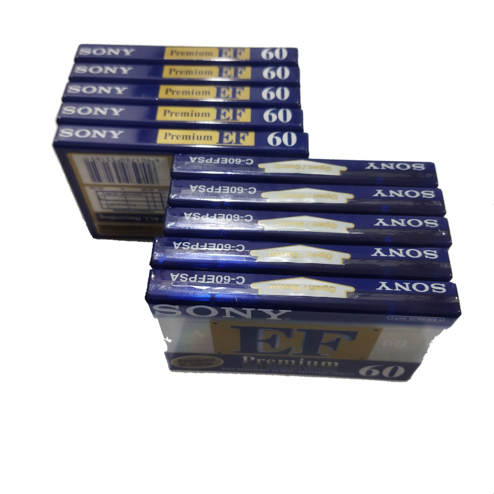 نوار کاست سونی مدل EF60 مجموعه 10 عددی