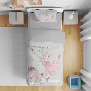 سرویس روتختی مدل اسب تکشاخ 4401 یک نفره 5 تکه